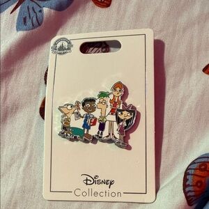 Phineas and Ferb Cast Pin